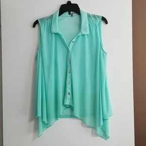 flowy tank top blouse